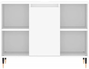 Ντουλάπι Μπάνιου Λευκό 80 x 33 x 60 εκ. Επεξεργασμένο Ξύλο - Λευκό