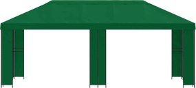 vidaXL Κήπος Γκαζebo 6 x 3 m Πράσινο Πολυεστέρας και Χάλυβας 190