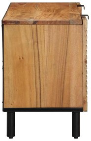 vidaXL Έπιπλο Τηλεόρασης Καφέ 105 x 33.5 x 46 εκ. Μασίφ ξύλο ακακίας