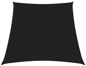 Πανί Σκίασης Τραπέζιο Μαύρο 4/5 x 4 μ. από Ύφασμα Oxford - Μαύρο
