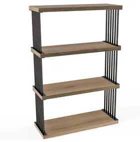 ALFA SET  Βιβλιοθήκη Alfaset Domino 90x160x35cm BEST-17210104145