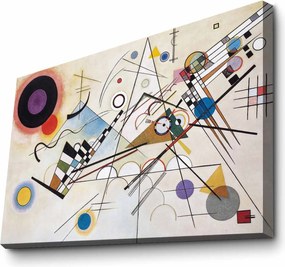 Decorative Canvas Painting 4570KANDINSKY006 Multicolor