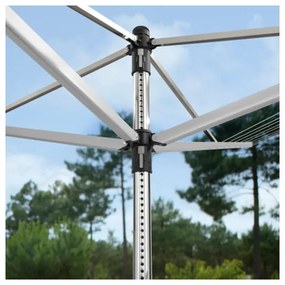 Brabantia Lift-O-Matic για εξωτερικούς χώρους 90300269, 60 m, Ρυθμιζόμενο ύψος, Μεταλλικό καρφί, Ανθεκτικό στη διάβρωση, Inox