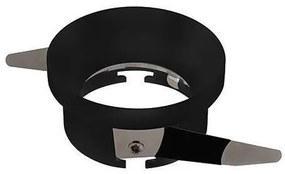 Φωτιστικό Σποτ Χωνευτό GU10  IP20 Zermira Eurolamp-147-52535-Μαύρο 147-52535