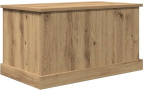 vidaXL Κουτί Αποθήκευσης Αρτισιανή Δρυς 70x40x38 εκ. Επεξ.Ξύλο