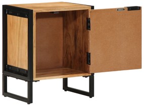 vidaXL Κομοδίνο 40x30x50 cm Μασίφ Ξύλο Ακακίας