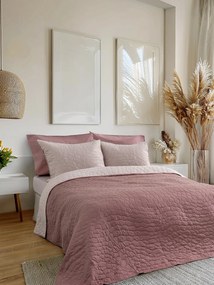 Κουβερλί Υπέρδιπλο 220x240 - Nala Wild Dusty Pink / Apple 5206482155329