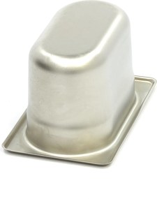 Gastronorm Container - 1/9 GN - 10cm Deep - Stainless Steel