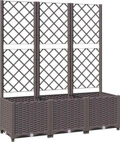 vidaXL Κήπος Καφέ 120 x 40 x 136 cm