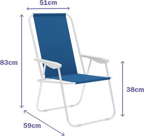 πτυσσόμενη καρέκλα Marbueno 59 x 83 x 51 cm