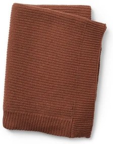 Κουβέρτα "Wool Knitted Burned Clay" Elodie Details