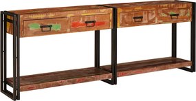 vidaXL Τραπέζια Κονσόλες 2 τμχ. Πολύχρωμο 200 x 33 x 75 εκ