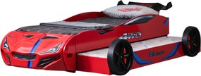 Παιδικό Κρεβάτι Turbo GT Duo-Κόκκινο