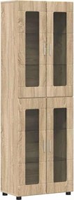 vidaXL Σετ επίπλου τηλεόρασης με συρτάρι FLORIN 3 pcs Δρύς Sonoma
