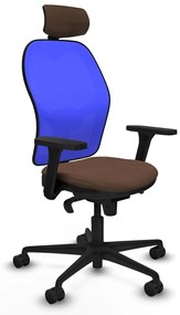 Καρέκλα Γραφείου Piqueras y Crespo 3D036N2 Μπλε Σκούρο καφέ