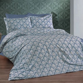 Σεντόνια Μονά (Σετ 160x240) Dimcol Οφηλία 279 Blue