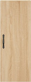 vidaXL Ντουλάπι Τοίχου Sonoma Δρυς 34,5 x 34 x 90 εκ. Επεξεργ. Ξύλο