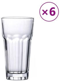 vidaXL Ποτήρια Μπίρας 6 Τεμ. 310 ml