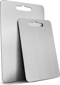 Cutting Board Set (2 Pieces) 2PASCELOB Silver