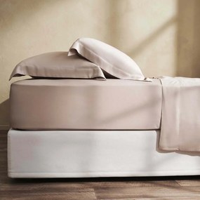 Σεντόνι King Size Με Λάστιχο (180x200+35) Gofis Home Sentia 305 Μπεζ