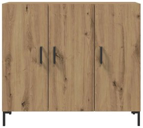 vidaXL Ντουλάπι Αρτισιανή Δρυς 90 x 34 x 80 εκ. από Επεξεργασμένο Ξύλο