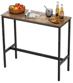 VEVOR Bar Table Height Pub Table Cocktail Counter Kitchen Dining 39x16x35.5 in