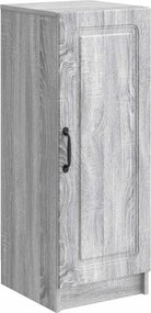vidaXL Πλαϊνό γραφείο Γκρι Sonoma 33 x 34,5 x 87 εκ.