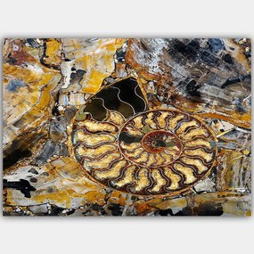 Πίνακας Καμβάς 441HPE1706 100x70cm Multi Wallity Οριζόντιοι Wood, Canvas