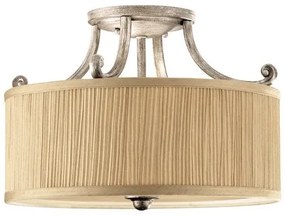 Πλαφονιέρα Φωτιστικό Οροφής 3xE27 Ασημί Abbey FE-ABBEY-SF Elstead Lighting-FE-ABBEY-SF-Ασημί FE-ABBEY-SF