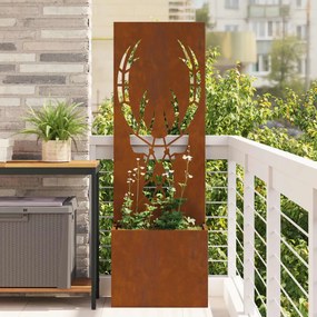 vidaXL Οθόνη Ιδιωτικότητας Κήπου Animal Print Σκ rusty 50 x 150 cm