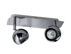 Σποτ Δίφωτο Homelighting Sphera 77-2074 Chrome