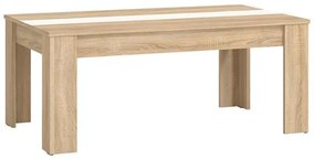 Τραπεζάκι σαλονιού MARENGO σε Sonoma - Opaque White 112x65x46εκ. 112x65x46 εκ.