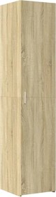 vidaXL Ντουλάπι Sonoma Δρυς 40x42,5x185 εκ. από Επεξεργασμένο Ξύλο