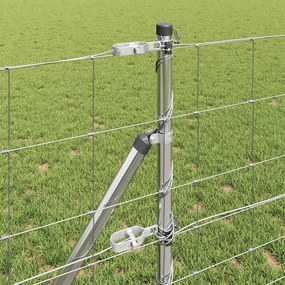 vidaXL Φράχτης Συρμάτινου Φράχτη 25 x 0,8 m Γαλβανισμένος Χάλυβας