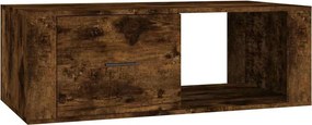 vidaXL Τραπεζάκι Σαλονιού Καπνιστή Δρυς 100x50,5x35εκ.Επεξεργασμ. Ξύλο