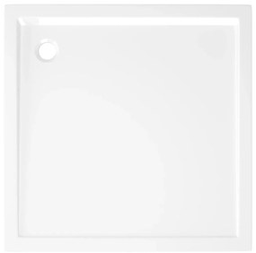 Βάση Ντουζιέρας Τετράγωνη 90 x 90 εκ. από ABS - Λευκό