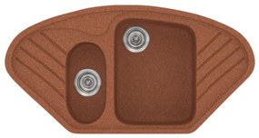 Sanitec Classic 302 Granite Terracotta Νεροχύτης