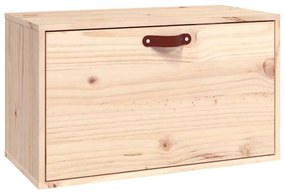 vidaXL Ντουλάπι Τοίχου 60 x 30 x 35 εκ από Μασίφ Ξύλο Πεύκου