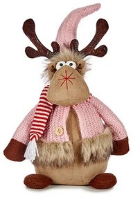 Ράφηνο Χριστουγέννων Ροζ Καφέ 15 x 43 x 19 cm