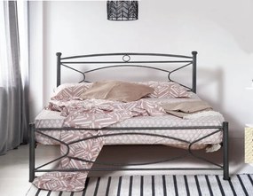 Κρεβάτι Ν19 για στρώμα 160χ200 υπέρδιπλο με επιλογές χρωμάτων