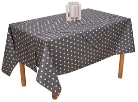 Τραπεζομάντηλο Αλέκιαστο Βίκυ Anthracite Viopros 140X180 Cotton-Polyester