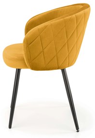 K430 chair color: mustard DIOMMI V-CH-K/430-KR-MUSZTARDOWY