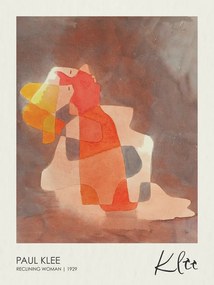 Αναπαραγωγή Reclining Woman (1929), Paul Klee