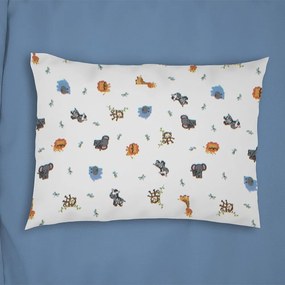 Μαξιλαροθήκη Παιδική Zoo 29 Multi DimCol 50Χ70 100% Cotton Flannel