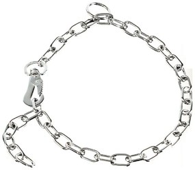 Κολλάρο Σκύλου Hs Sprenger Ασημί 3 mm Σύνδεσμοι Κοντό (50 cm)