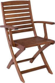 SPOT Πολυθρόνα Πτυσσόμενη Ξύλο Acacia   2τμχ