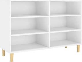 vidaXL Ραφιέρα Λευκή 103,5x35x70 εκ. από Επεξεργασμένο Ξύλο