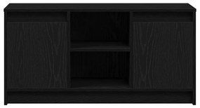 vidaXL Ντουλάπι TV Μαύρο 100 x 34 x 50 εκ Επεξεργασμένο ξύλο