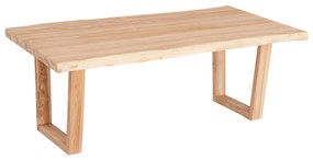 DINING TABLE LEOPOLD  SOLID TEAK WOOD-LIGHT NATURAL COLOR 200,5x107x76Hcm.