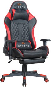 Καρέκλα Gaming Raptor Spectre-Kokkino